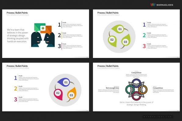 3 Bullet Points Powerpoint Template For Business Pitch Deck Professional Creative Powerpoint Icons 028
