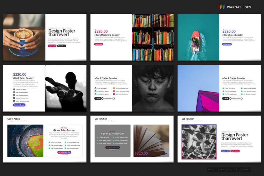Call To Action PowerPoint Template - PowerPoint Slide Master Templates ...