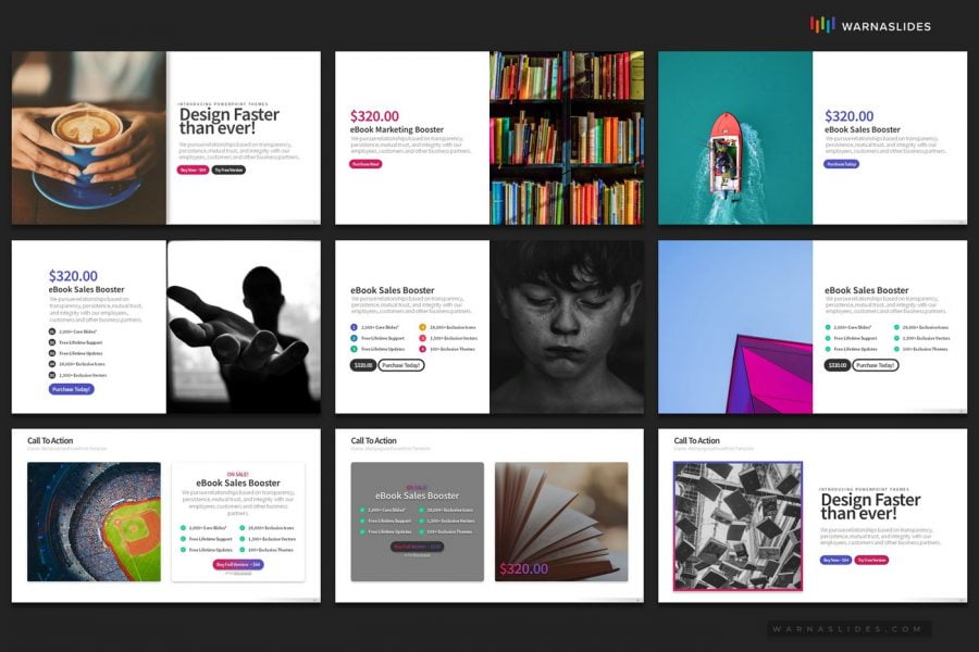 Call To Action PowerPoint Template - PowerPoint Slide Master Templates ...