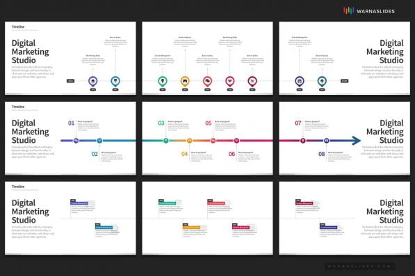 Project Timeline History Powerpoint Template For Business Pitch Deck Professional Creative Powerpoint Icons 021