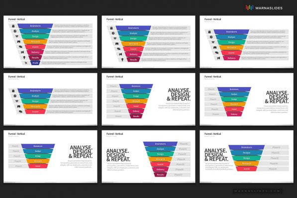 Funnel Reverse Funnel Diagram Powerpoint Template For Business Pitch Deck Professional Creative Powerpoint Icons 022