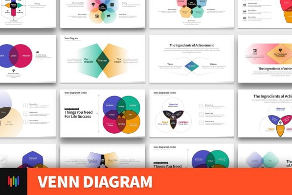 Venn Diagram Powerpoint Template For Business Pitch Deck Professional Creative Powerpoint Icons 001