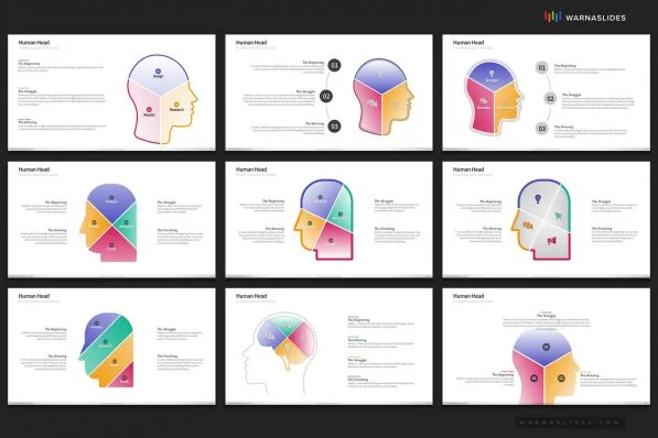 Human Head Ideas Brainstorm Powerpoint Template For Business Pitch Deck Professional Creative Powerpoint Icons 014