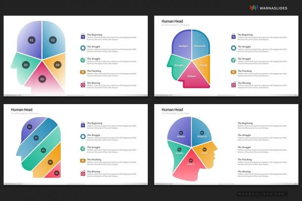 Human Head Ideas Brainstorm Powerpoint Template For Business Pitch Deck Professional Creative Powerpoint Icons 016