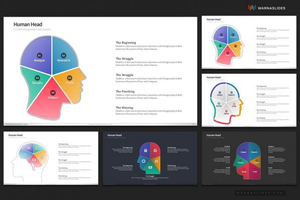 Human Head Ideas Brainstorm Powerpoint Template For Business Pitch Deck Professional Creative Powerpoint Icons 017