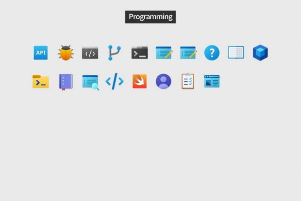 fluent icons powerpoint templates 050 warnaslides.com